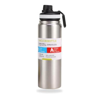 Imagem de Garrafa Térmica Inox | 800ml | com Alça e Bico | Isolamento a Vácuo| Antivazamento | Design Elegante e Resistente |12h Quente/Frio | Marca Midas® (METAL)