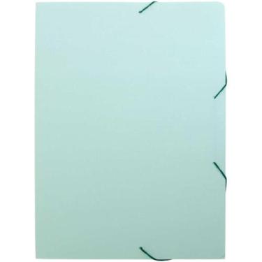 Imagem de Pasta ABA Elastica Plastica Oficio Serena Verde Pastel - Dello