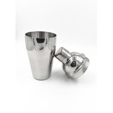 Imagem de Coqueteleira Inox 550ml Com Tampa Drinks Barman - UNY HOME