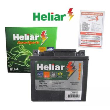 Imagem de Bateria ORIGINAL para Moto TITAN CG 125 TITAN CG 150 TITAN Heliar HTZ6