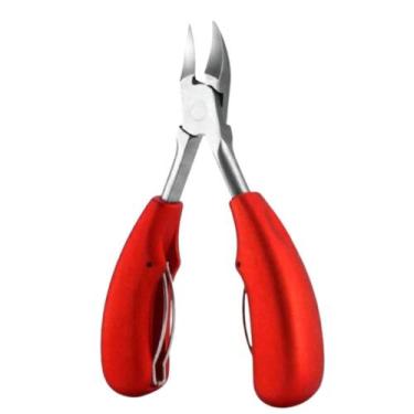 Imagem de Alicate Cortador Profissional Unha Encravada profissional cabo vermelh