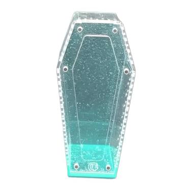 Imagem de Baoblaze Caixa de acrílico para criação de aranhas, tanque de aranhas, caixa de reprodução portátil transparente com porta de abertura frontal, terrário para