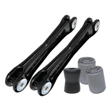 Imagem de Kit Braços Traseiros + Buchas Bandeja + Bucha Central Compatível com Corcel 1 Belina 1969 a 1977