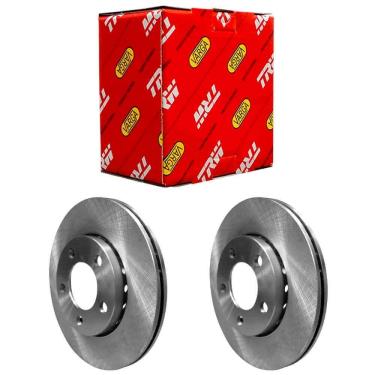 Imagem de 2 Disco Freio Polo 1.0 2002 a 2006 Diant Ventilado