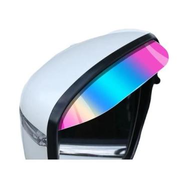 Imagem de Protetores De Espelho Retrovisor De Carro À Prova d'Água 2 Peças Acess