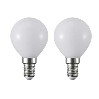 Imagem de Lâmpada LED G14, 2,5 W (equivalente a 25 W) base E14 120 V lâmpadas de vaidade não reguláveis, lâmpadas noturnas globo pequeno para ventilador de teto, candeeiro de mesa, candeeiro de cabeceira
