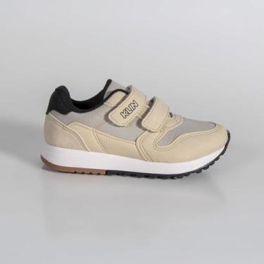 Imagem de Tênis Infantil Menino Klin Walk Mini 216133000 Linho, Linho, Off white