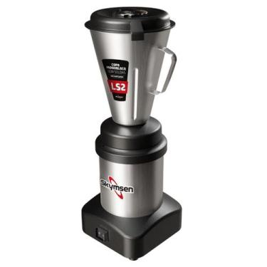 Imagem de Liquidificador Comercial Baixa Rotação 2 Litros Skymsen em Aço Inox Bi