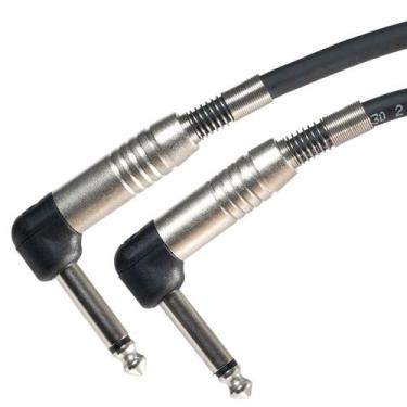 Imagem de Cabo P10 P10 para Pedal de Guitarra 90º Santo Ângelo, 30 CM
