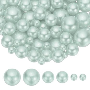 Imagem de PATIKIL Contas de pérolas falsas de 8/14/20 mm, 150 peças para enchimento de vaso de centro de mesa, contas redondas para festa, aniversário, casamento, decoração de mesa, caixa de presente, azul