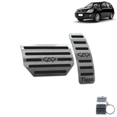 Imagem de Pedaleira Chery Tiggo Automático 2010 Até 2015 Preto