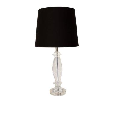 Imagem de Base para Abajur Cromada Scent Bella Iluminação Transparente/Cromado