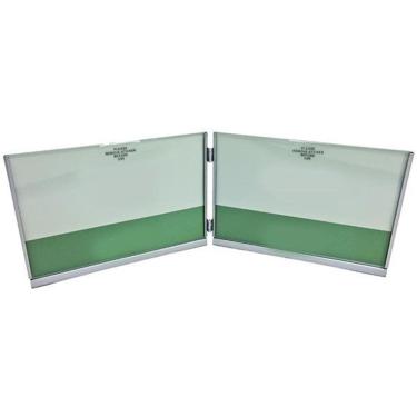 Imagem de Porta Retrato Duplo 10X15 Square Prata