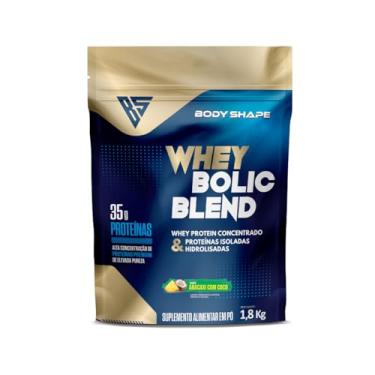Imagem de Whey Protein Bolic 1.8kg Concentrado Isolado e Hidrolisado 35g de Proteínas Body Shape (Coco)