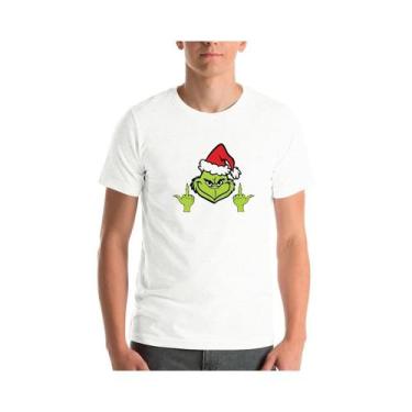 Imagem de Camiseta Christmas Grinch Fingers Easter Unissex Fashion - Lightbek Of
