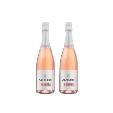 Imagem de Kit 02 Unidades Espumante Miolo Almadén Moscatel Doce Rosé 750ml
