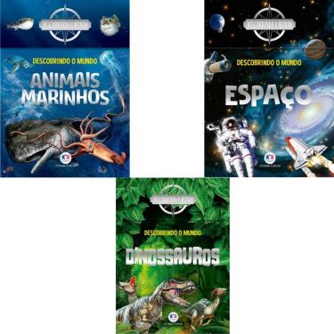 Imagem de BOX DESCOBRINDO O MUNDO DOS DINOSSAUROS/ESPAÇO/ANIM MARINHOS