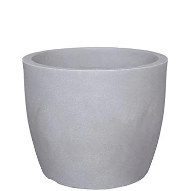 Imagem de VASO LISO REDONDO 42 CIMENTO QUEIMADO