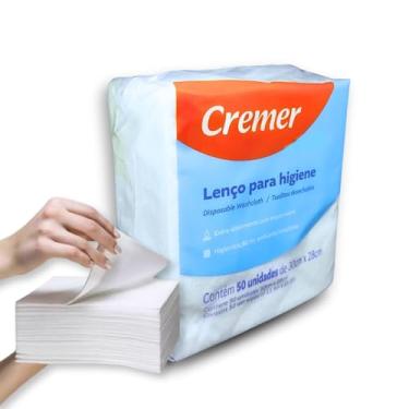 Imagem de Lenço de Higiene e Banho Pacote com 50 unidades