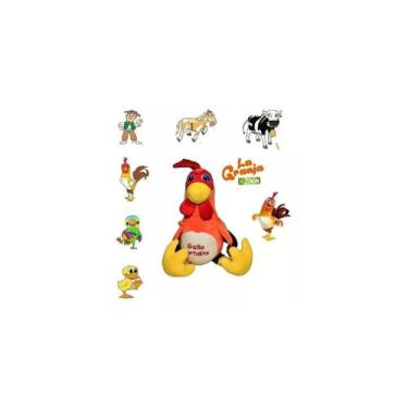 Imagem de Brinquedo de pelúcia Bartolito Rooster 50 cm Zenon Farm Collection - L