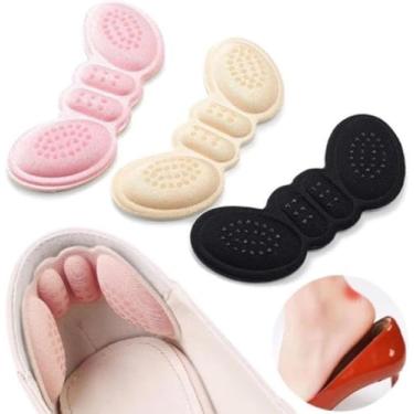 Imagem de Par de Protetor Adesivo para Calcanhar e Tendão de Aquiles – Palmilha de Conforto para Sapatos e Tênis, Antiatrito