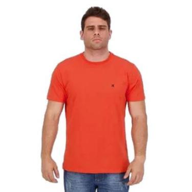 Imagem de Camiseta Hurley Silk Icon Vermelho Mescla-Unissex