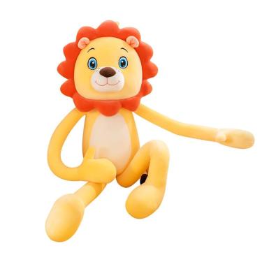 Imagem de Boneca de pelúcia, desenho animado, leão, 80 cm, bicho de pelúcia macio