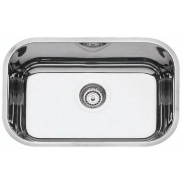 Imagem de Cuba De Embutir Lavínia 47 Bl Em Aço Inox Com 47x30cm Válvula Com Escape - 94022203 - T...