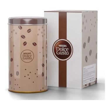 Imagem de Porta Cápsulas Nescafé Dolce Gusto Café Escritório Cozinha Marrom-clar
