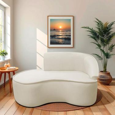 Imagem de Divã Recamier Curvo Sala de Estar Recepção Marrocos 150cm Lado Esquerd