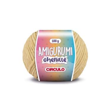 Imagem de Linha Amigurumi Chenille C/110m - Circulo, 7076 CARAMELITO
