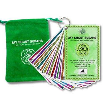 Imagem de Surah Cards Albidaya Islamic Store Quran Tajweed com Trans.