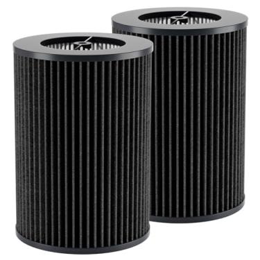 Imagem de Luripid Pacote com 2 filtros de substituição Air Pro PECO-HEPA compatíveis com purificador de ar Molekule Tri-Power Air Pro, filtro de substituição HEPA verdadeiro 3 em 1 de alta eficiência