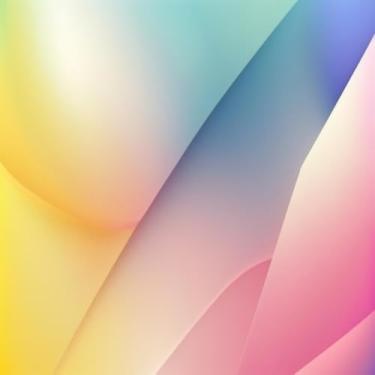 Imagem de Quadro Decorativo Wallpaper Gradiente Pastel para Parede Arte Moderna Design Elegante 30x30cm