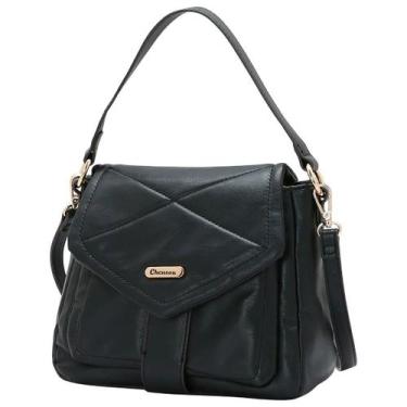 Imagem de Bolsa Feminina Grande Alça Removivel Tranversal Chenson, Preto, UN