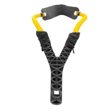 Imagem de Estilingue Atiradeira Reforçada Plástico Injetado Alta Potência Tiro ao Alvo Pesca Caça