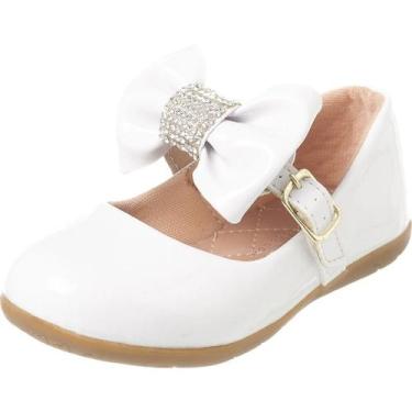 Imagem de Sapatilha Feminina Infantil Boneca Sapato Menina Laço Grande Ponta Bri