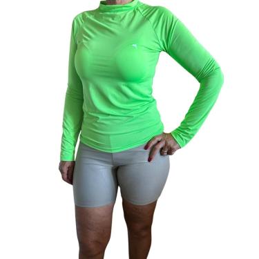 Imagem de Blusa Feminina Raglan Manga Longa com Dedeira, Proteção UV-Feminino