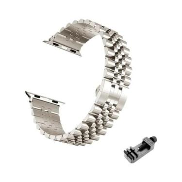 Imagem de Pulseira De Aço Inoxidável Para Apple Watch Ultra 49mm 45mm 41mm 44mm 