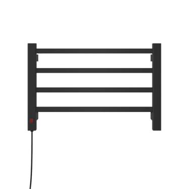 Imagem de Toalheiro Casuli Aço Carbono Pequeno Lado esquerdo 220 Preto