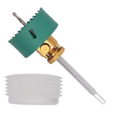 Imagem de Biela de abertura de furo - Ferramenta de abertura de núcleo de metal para luz descendente | Auxílio de núcleo eficiente portátil para decoração de casa placa de gesso construção profissional