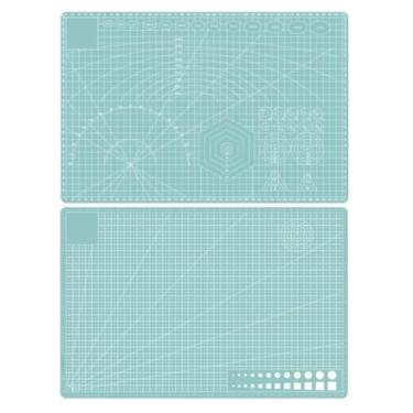 Imagem de Base Corte Dupla Face - Patchwork Artesanato(（A3 45x30cm）VERDE CLARO)