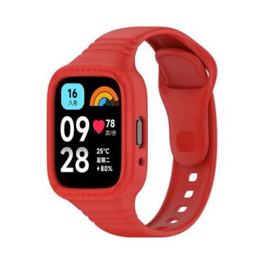 Imagem de Capa De Silicone À Prova d'Água Para Pulseira Substituta Do Redmi Watc