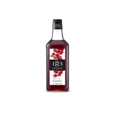 Imagem de Xarope Routin 1883 Cranberry 1 L Xarope 1883 Routin de Cranberry 1000ml