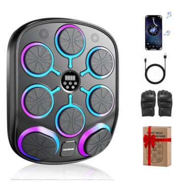 Imagem de Fundrem Versão atualizada 2025, máquina de boxe de música inteligente para adultos, máquina de perfuração de música, máquina de boxe, música montada na parede