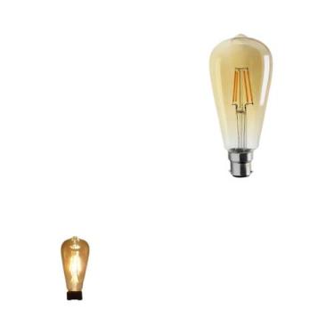 Imagem de Lâmpada Retro Edison E27 E14 B22 220V A60 G45 ST64 G80 G95 G125 Lâmpad