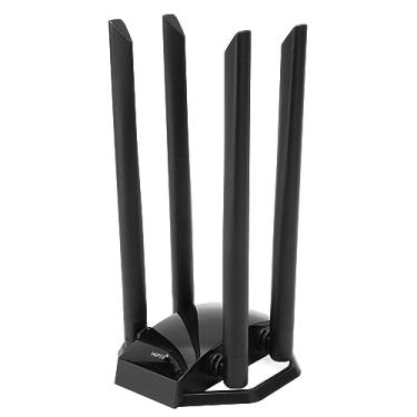 Imagem de GOWENIC Adaptador WiFi USB3.0 de Antena de Alto Ganho 1800Mbps, Adaptador WPA3 WiFi6 para PC Desktop, Compatível Com 11