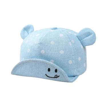 Imagem de Bonés De Algodão Para Bebês, Chapéus De Verão Com Aba Para Meninas E M