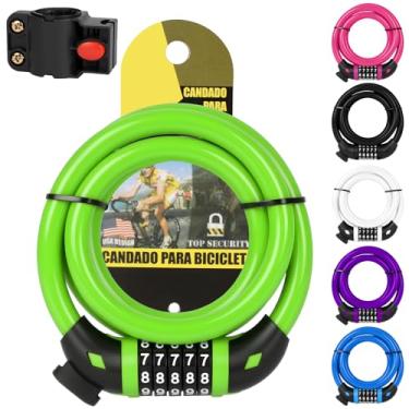 Imagem de Ainiv Cadeado de bicicleta, verde