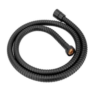Imagem de Engate Flexível Mangueira Black/Preto Ducha Higiênica 1,20m - Modelar